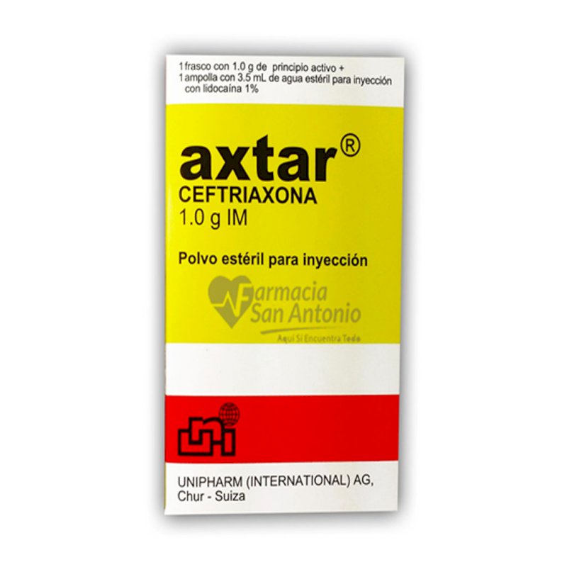 AXTAR 1G X AMPOLLA