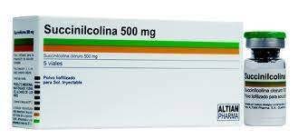 SUCCINICOLINA 500 MG X ML
